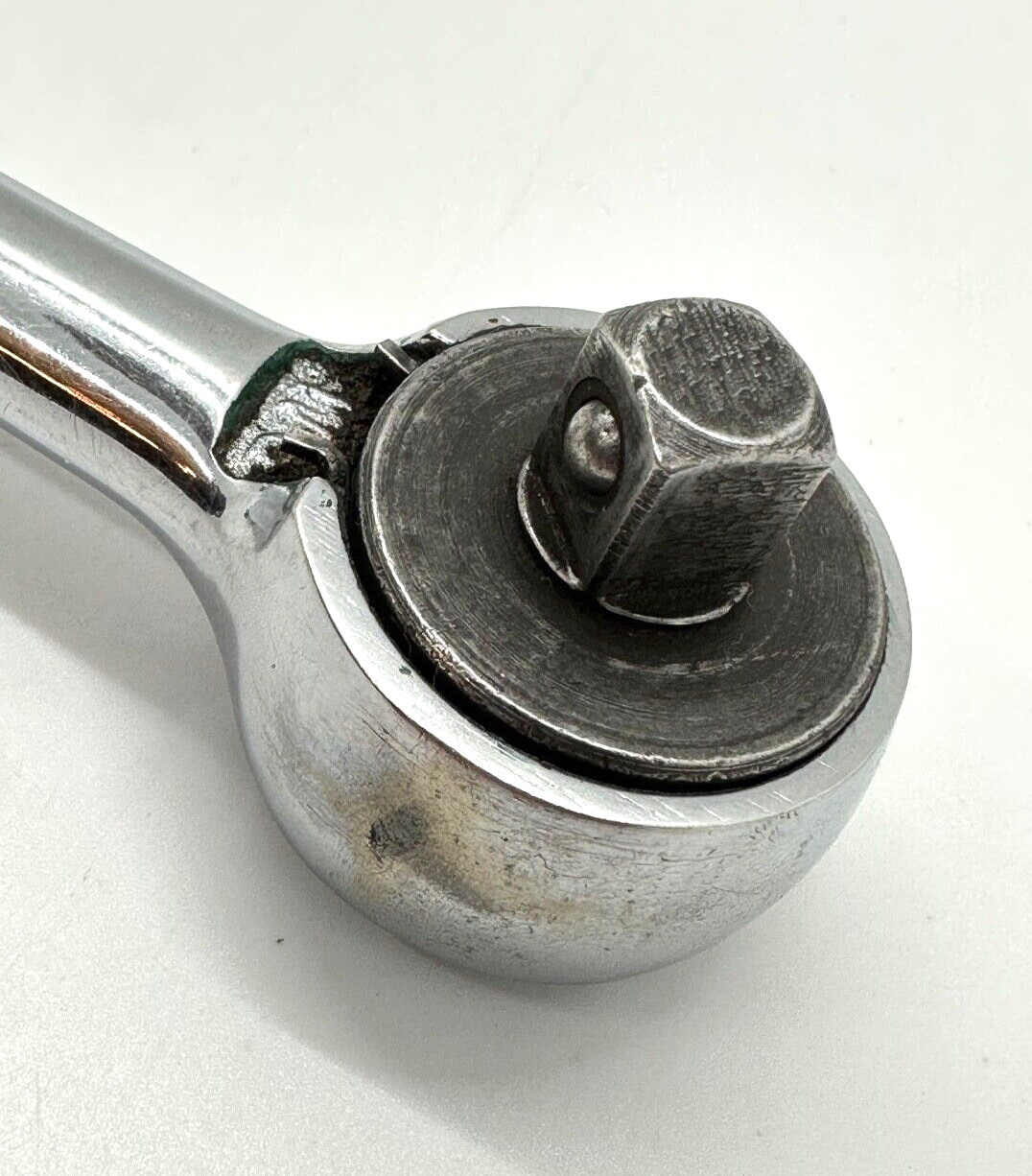 🇺🇸 SK Tools Ratchet 3/8″ Drive 7.5″ Long Socket Wrench Knurled Grip Round Head