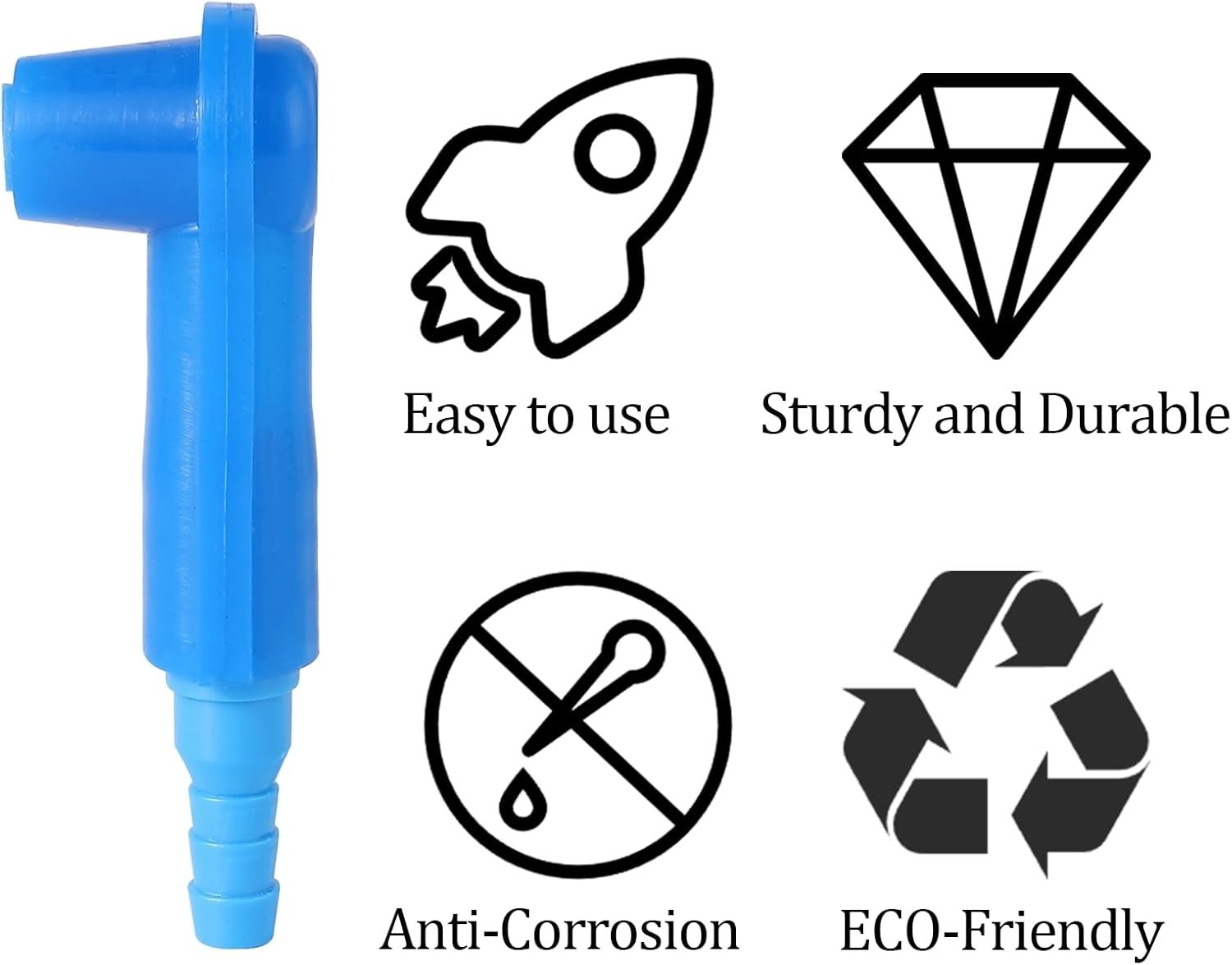 Effortless Brake Bleeding Tool – Eco-Friendly ABS Design with Adjustable Fit
