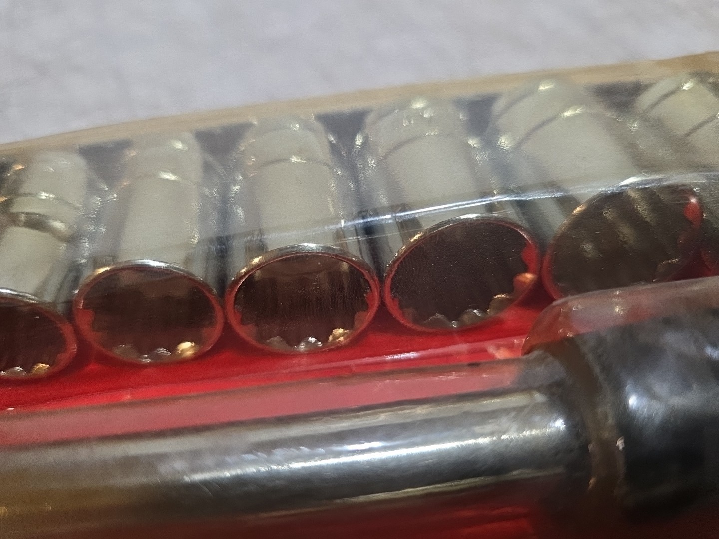 Vintage Allied 1/2″ Drive Socket Set 12 Pieces Chrome wratchet extension NEW