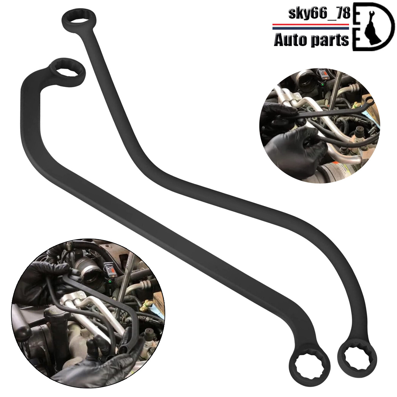 6087 6.5L Injection Pump Wrench Set for 1996-2000 GM Full-Size 2WD 4WD Trucks