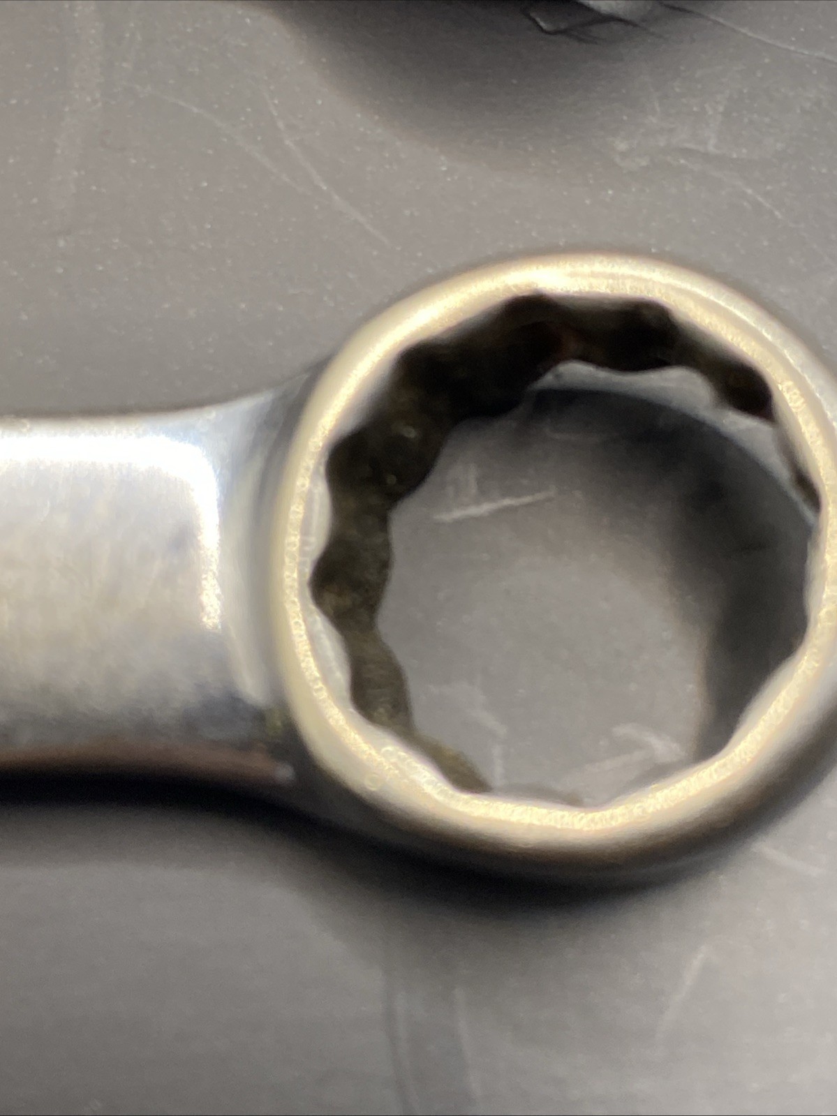 Snap-on Tools OEX160-240 12 Point SAE Short Combination Wrench Chrome USA NICE!