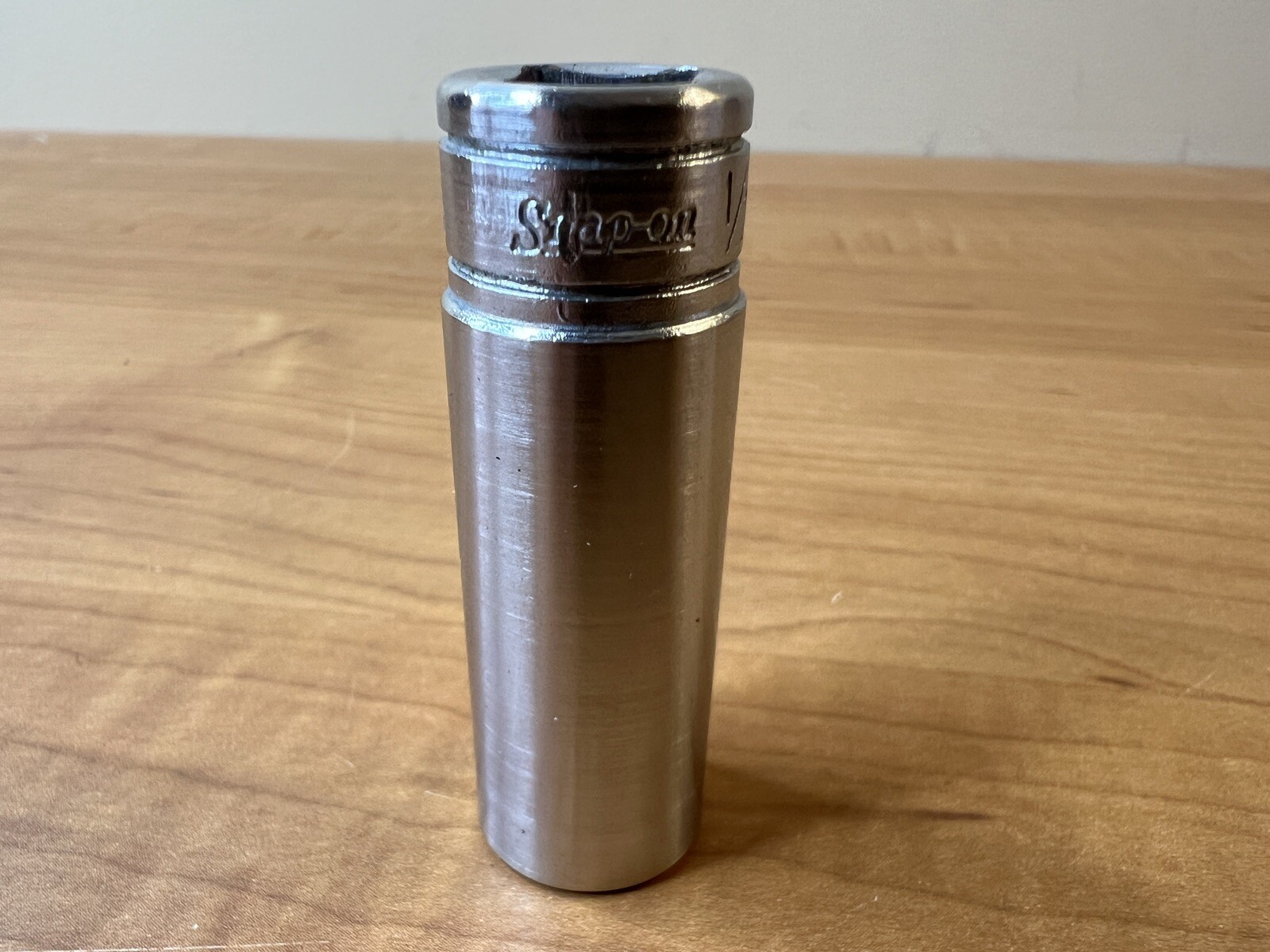 Snap-on Tools S261 – 1/2″ Drive, 13/16″ Deep 12pt SAE Chrome Socket USA