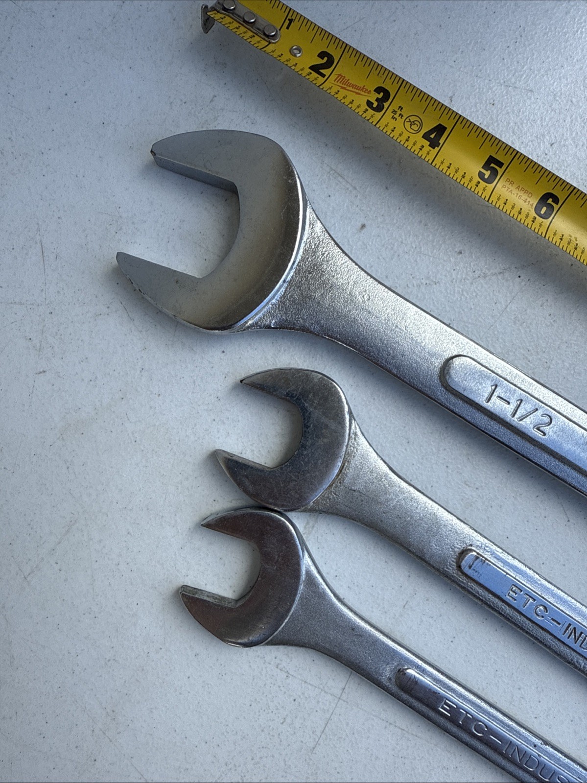 Spanner Ring Socket Wrench Forged Japan Etc 1.1 /16.1-1/2. 3 Different.