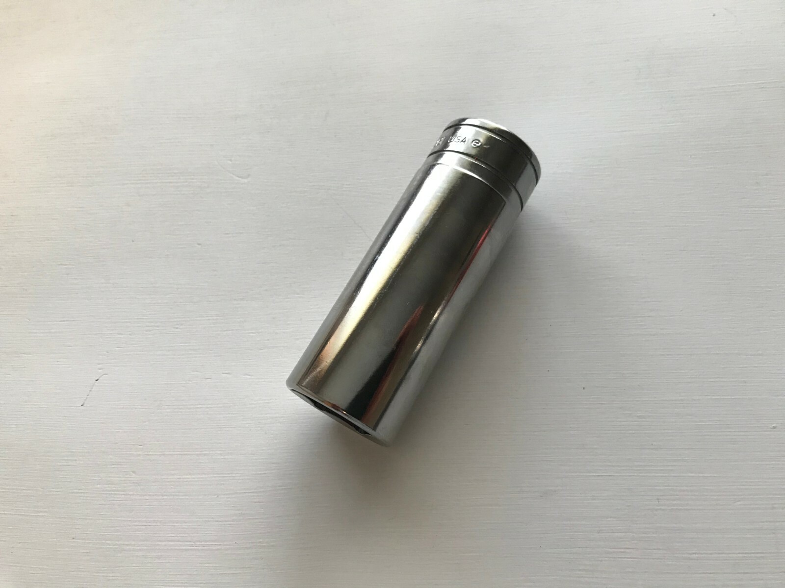 Snap-On Tools USA NEW 1/2″ Drive 6pt 7/8″ SAE Deep Chrome Socket TS281