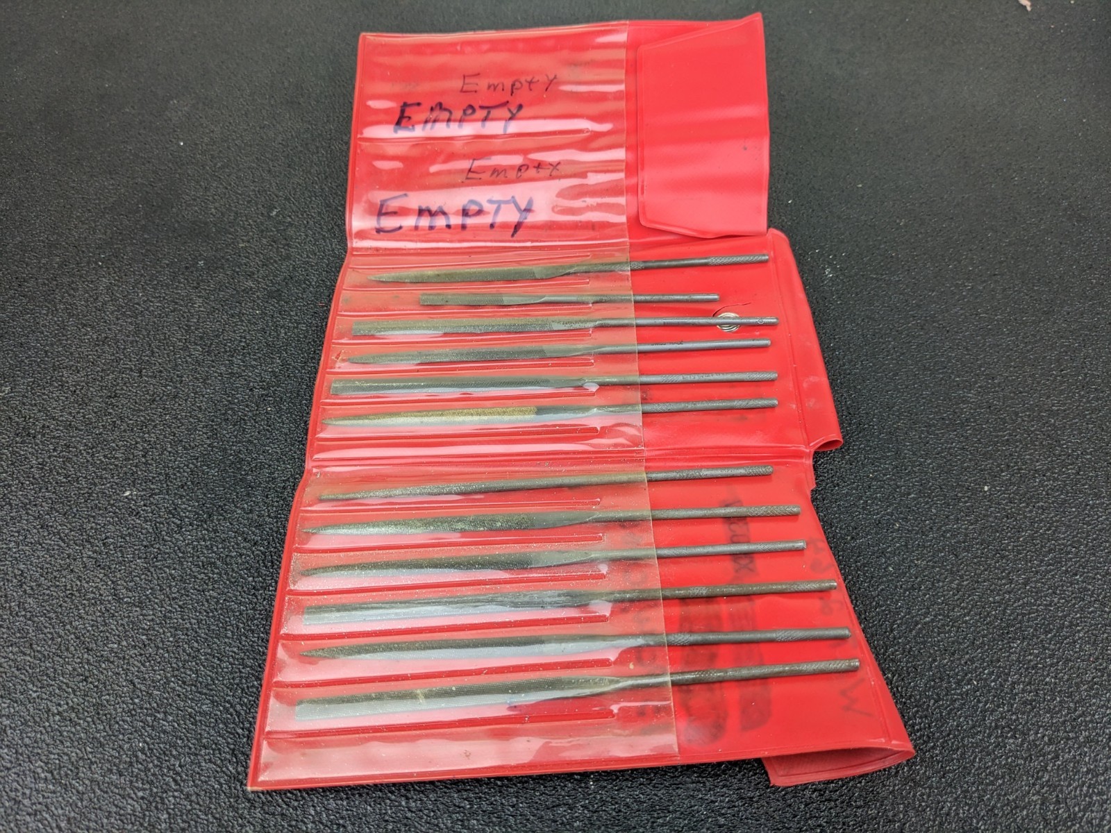 #bl869 Snap-on Tools HBFN120 Swiss Pattern Miniature File Set