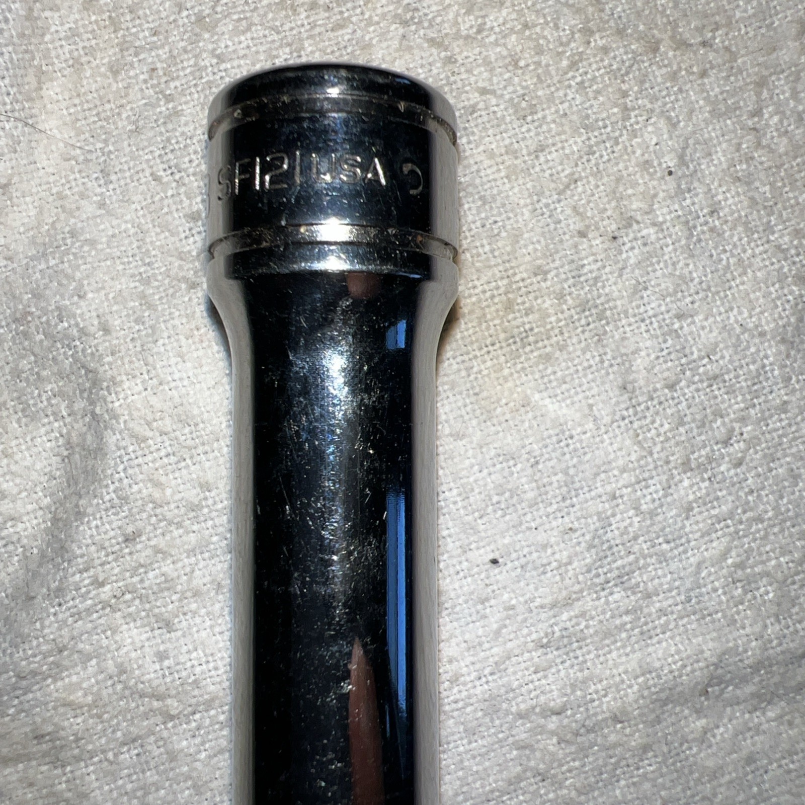 Snap-on Tools USA SF121 3/8″ Drive 12-POINT SAE 3/8” DEEP Chrome Socket