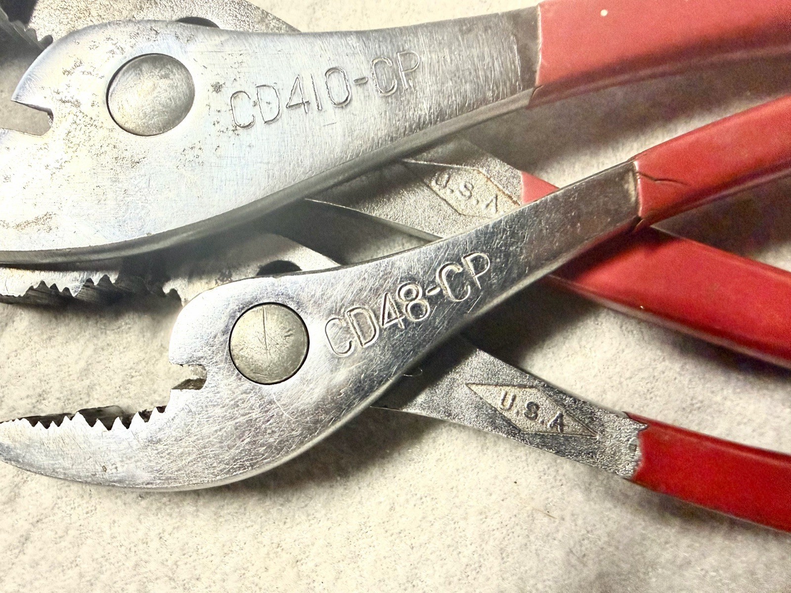 Blue Point By Snap On Pliers Lot Matco Cutters Proto Hose Clamp Mechanic Tools
