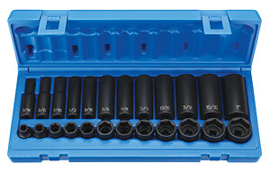 Grey Pneumatic 1224RD 24 Piece 3/8″ Drive Sae Impact Master Set