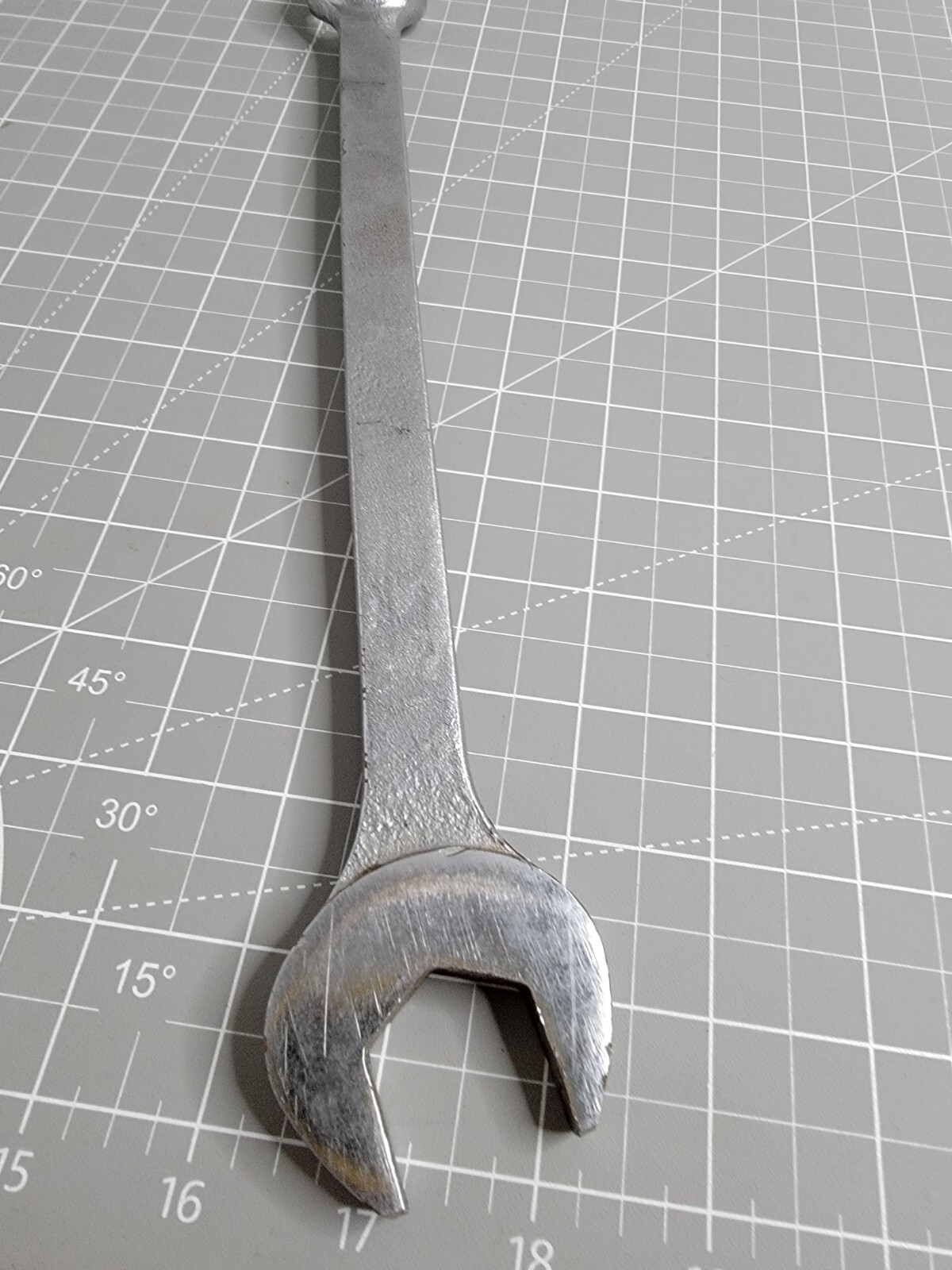 1″ Combination Wrench 12-Point Box End C-15 Large Good Used Vanadium Tool Co