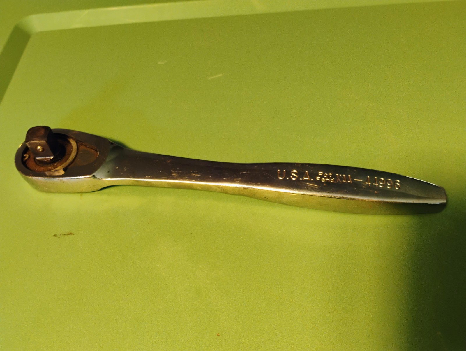 Craftsman Thin Profile KAA 44996 1/2″ Drive 10″ Standard Ratchet USA Tested Good