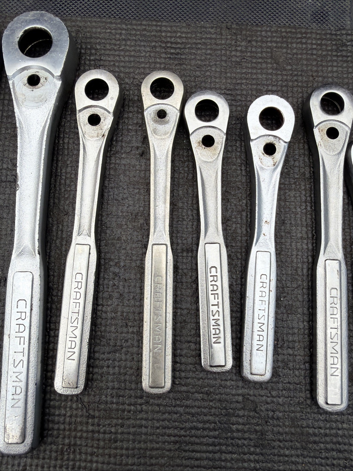 Sears Craftsman 11pc Ratchet Bodies ONLY NO GUTS 1/2,3/8” 1/4 Forgings Warranty