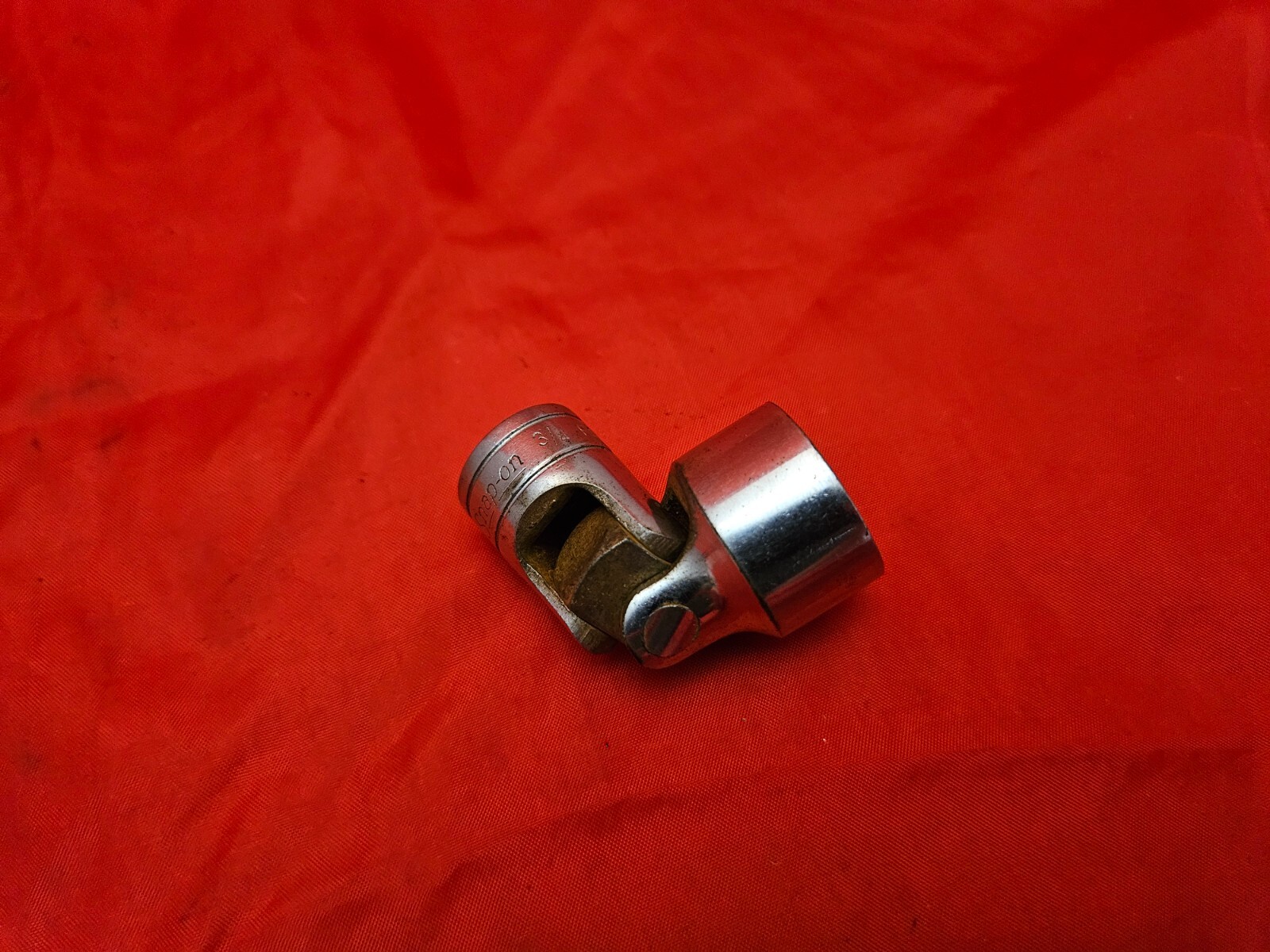 Snap-on FS24 3/8″ Drive 3/4″ 6 Point Shallow Universal Swivel Socket USA D13