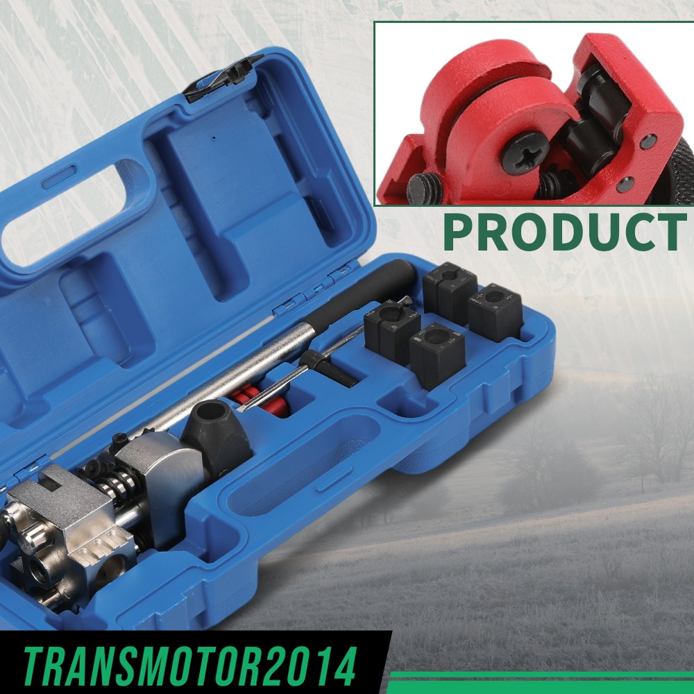 45 Degree Flare Tubing Tool Set Brake Pipe Flaring Tool Kit with Storage Case