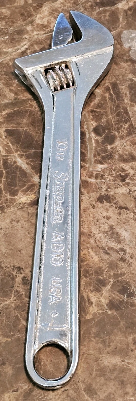 Snap On AD10 – 10″ Long (250mm) Chrome Adjustable Wrench