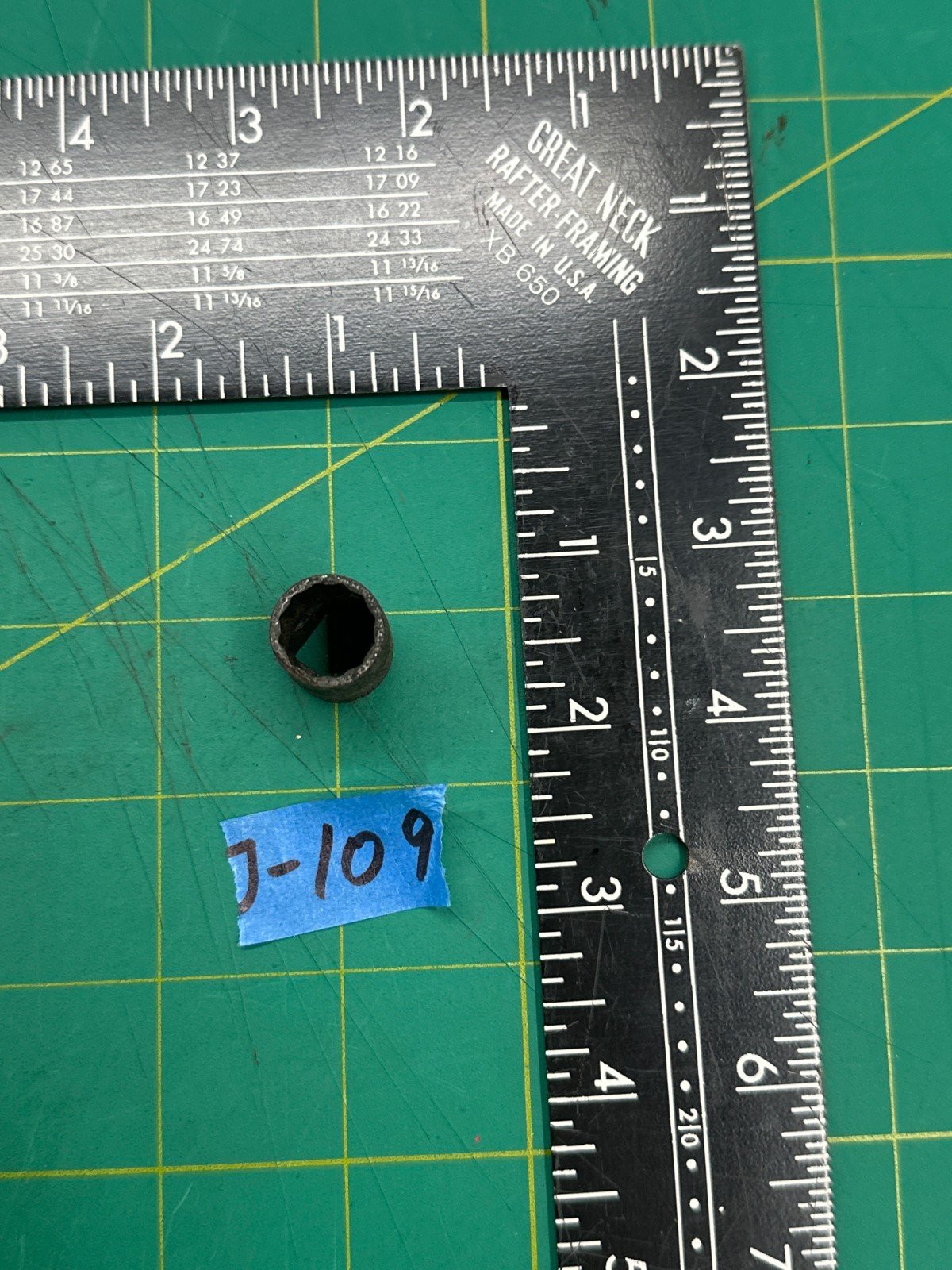 Vintage Snap-on F-140 7/16″ Shallow Deep Socket 12 Points 3/8″ Drive Made in USA