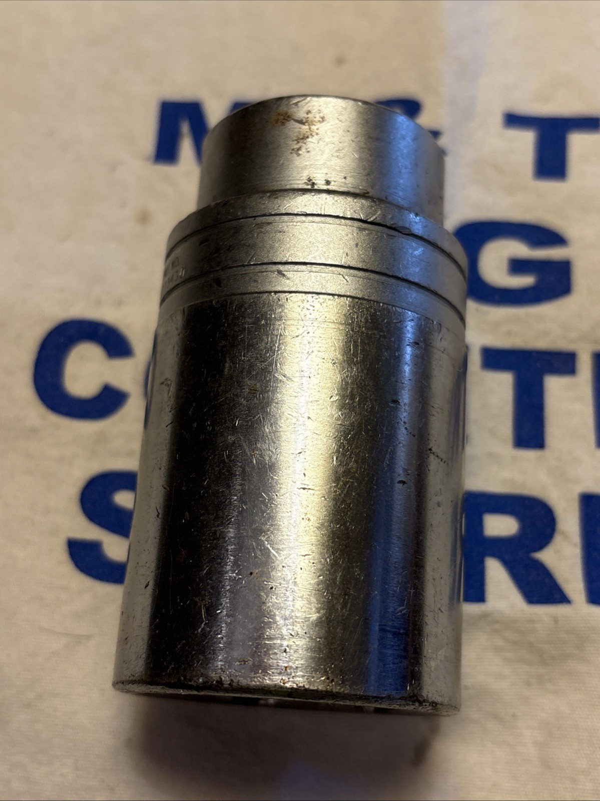 Vintage Snap-on Tools USA 3/4″ Drive 6pt 1-7/16″ Deep Chrome Socket LS-462
