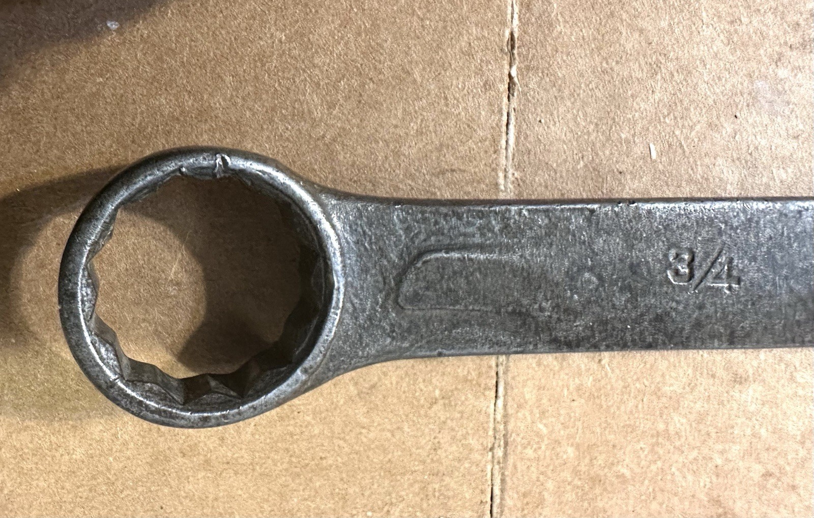Rare WW2 Billings Vitalloy Combination Wrench 3/4 1942-1945 Navy 5704 Duo-Forged