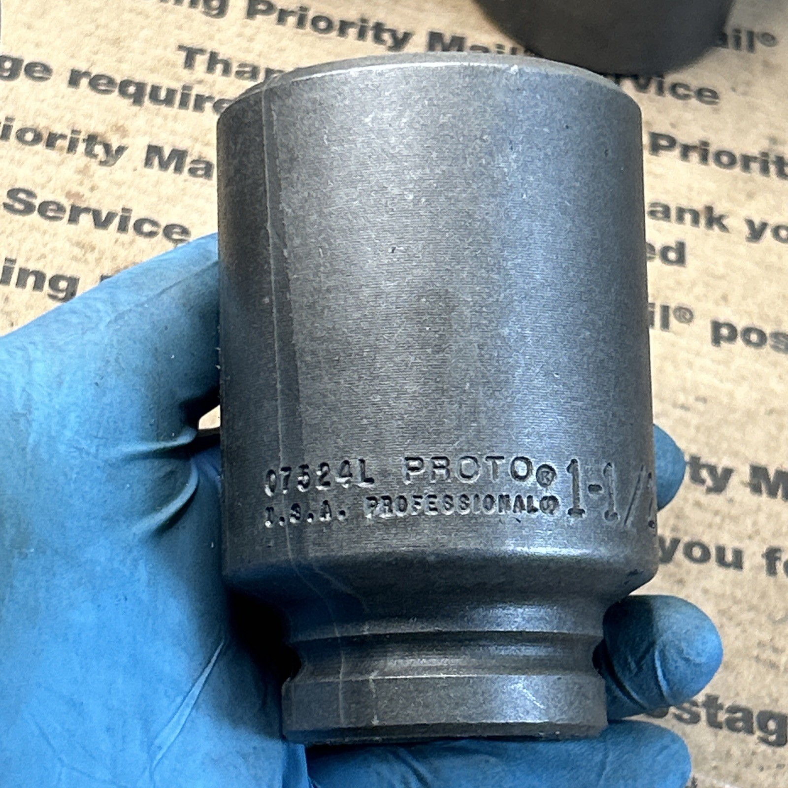 Proto 07524L 07521L 07520L 3/4″ Dr 1-1/2″ 1-5/16” 1-1/4” 6pt Deep Impact Sockets