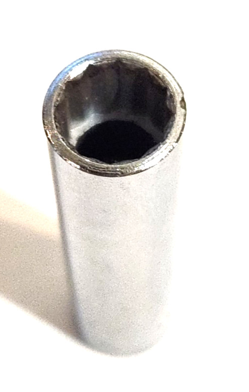 snap on 11/32 socket 12 point 1/4 inch drive MVS 11 free shipping