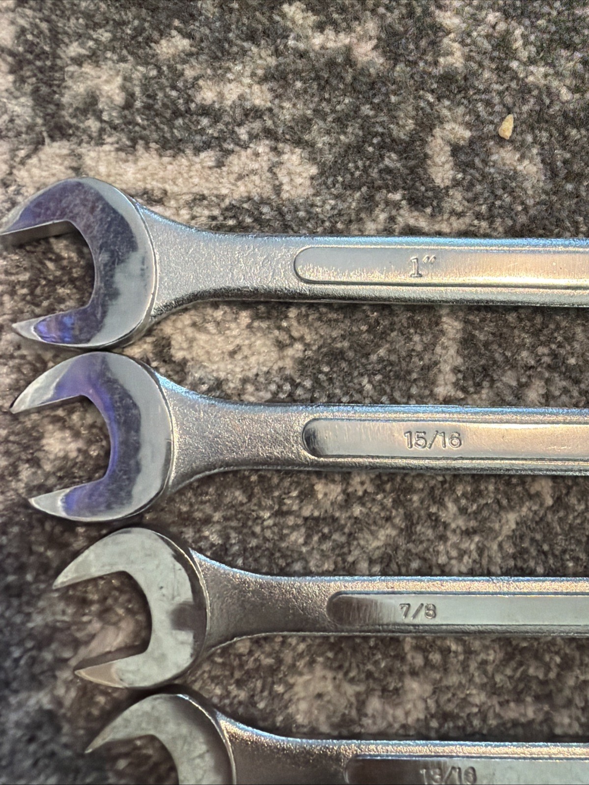 Set Of Wrenches Drop Forged Steel Metric Customary Lot Wrench Tool Tools Kit