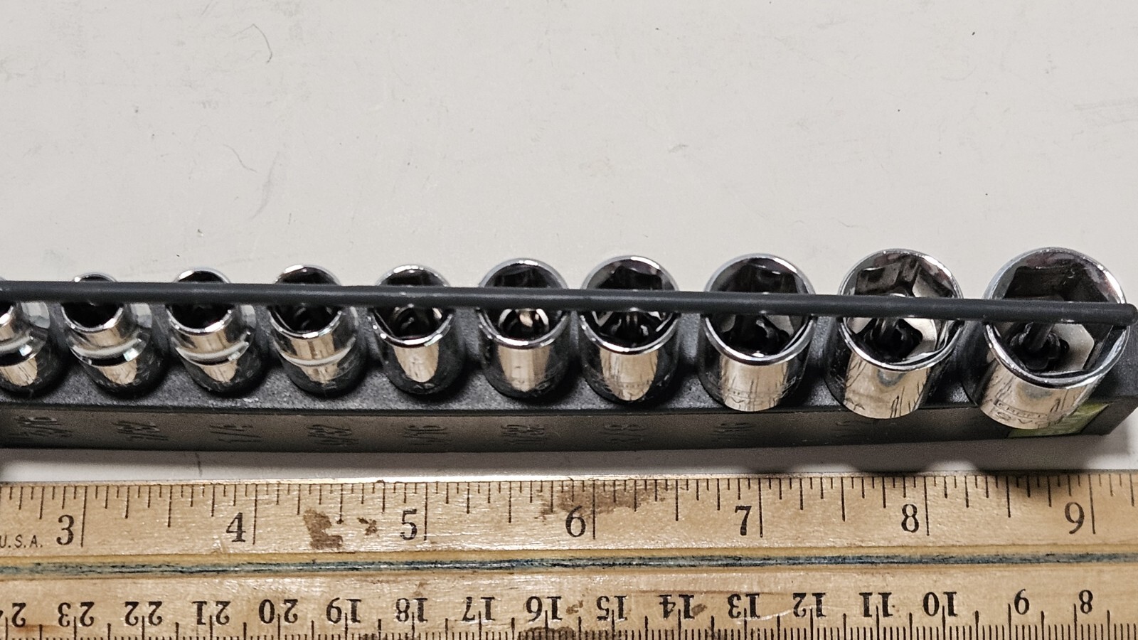 Craftsman Evolv 10 Piece Socket Set 10036 1/4″ Drive 6 Point 3/16″ to 9/16″ New