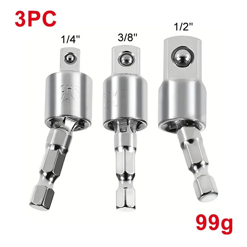 360 ° Electric Drill Screwdriver Socket Universal Adapter Connecting Rod Tool