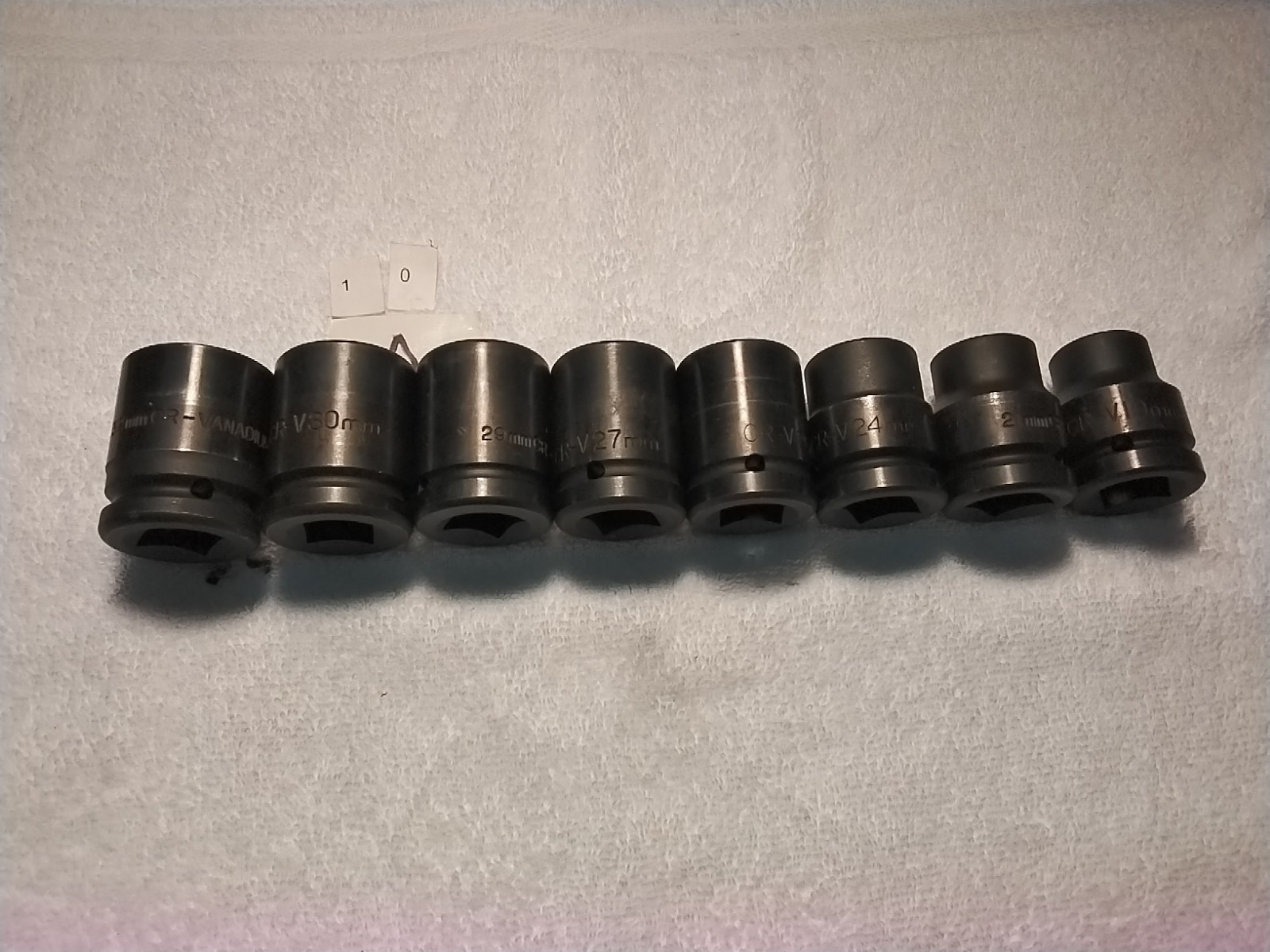 8PC 3/4″ DRIVE IMPACT SOCKET SET METRIC