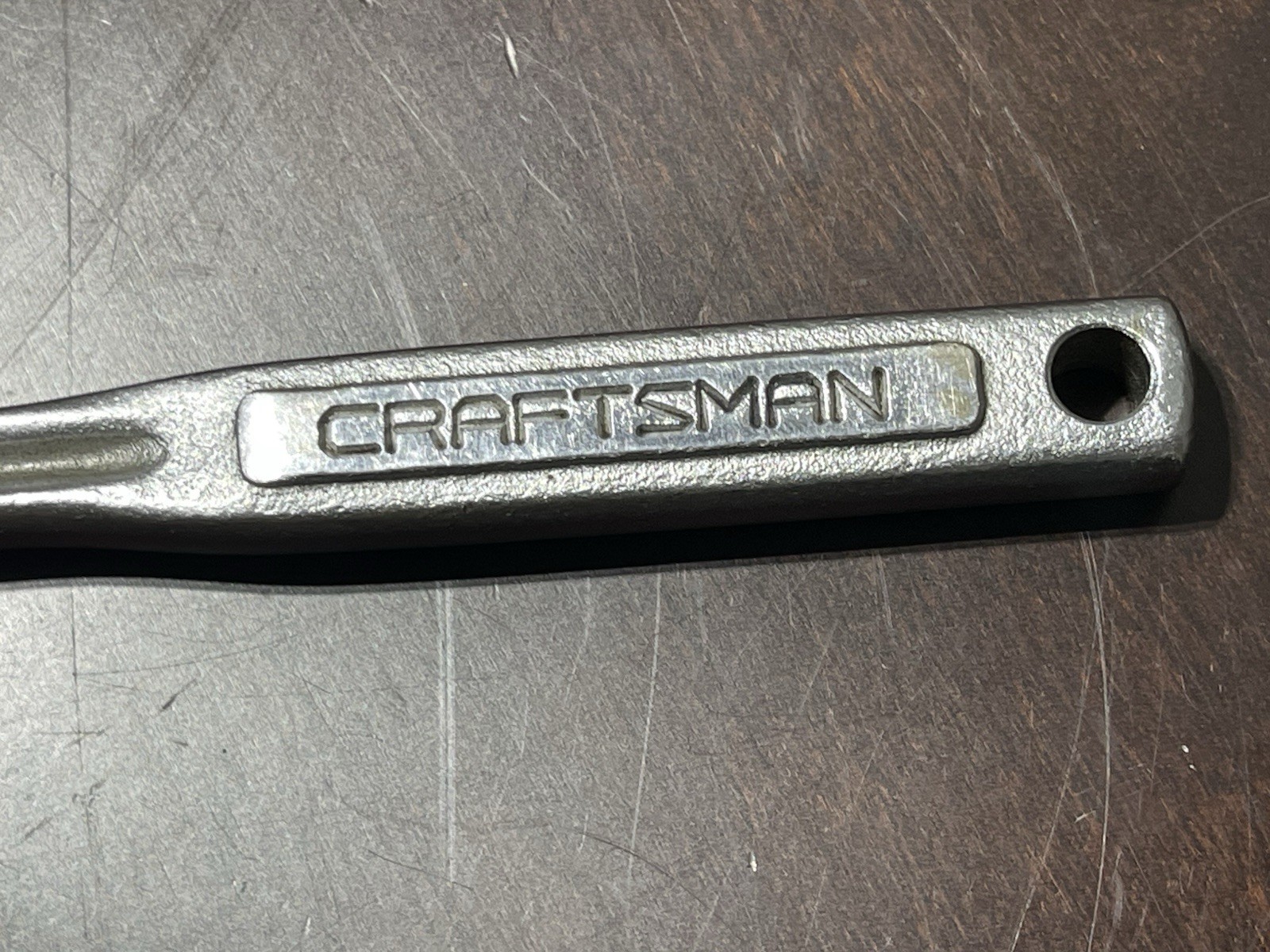 Vintage Craftsman 3/8 inch drive flex head breaker bar, -V- 44363 Forged in USA