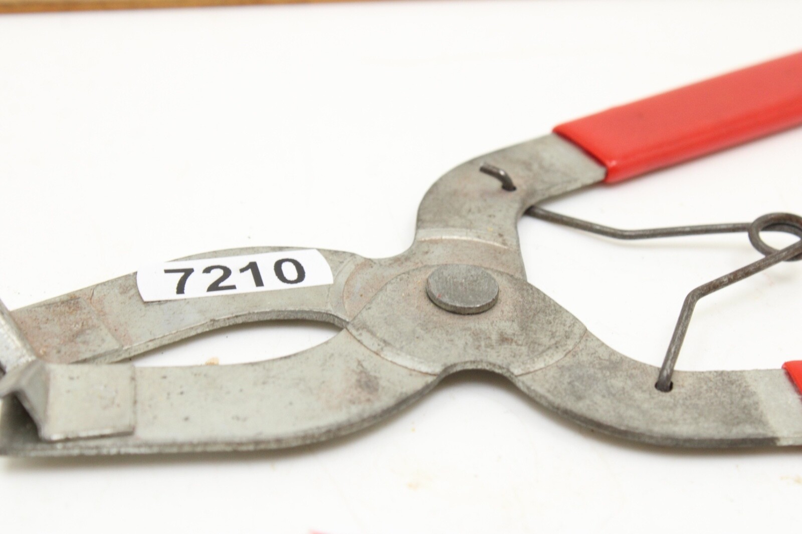 Unbranded 7″ Long Expander Pliers for Piston Rings Red Rubber Handle