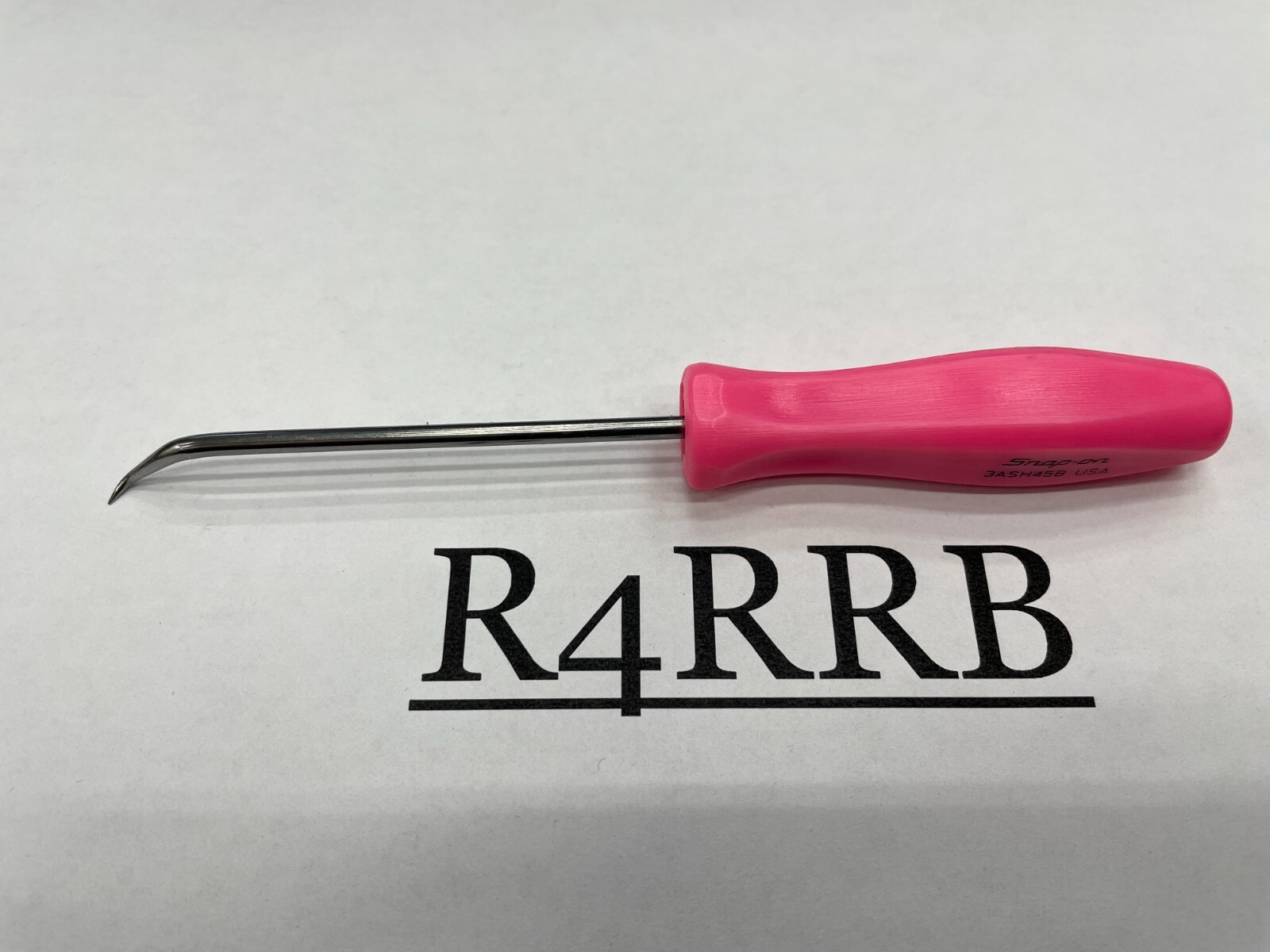 Snap-on Tools USA NEW Classic PINK Mini Hard Handle 45° Pick 3ASH45BPK