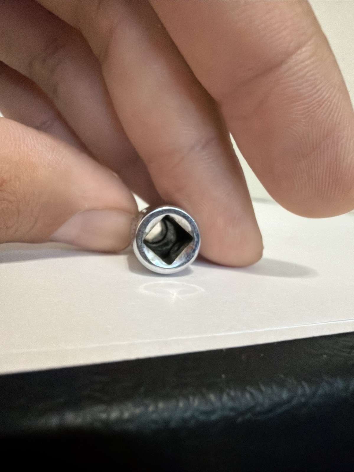 Snap-On TMMS6 6mm 1/4″ drive 6 point metric semi deep chrome socket