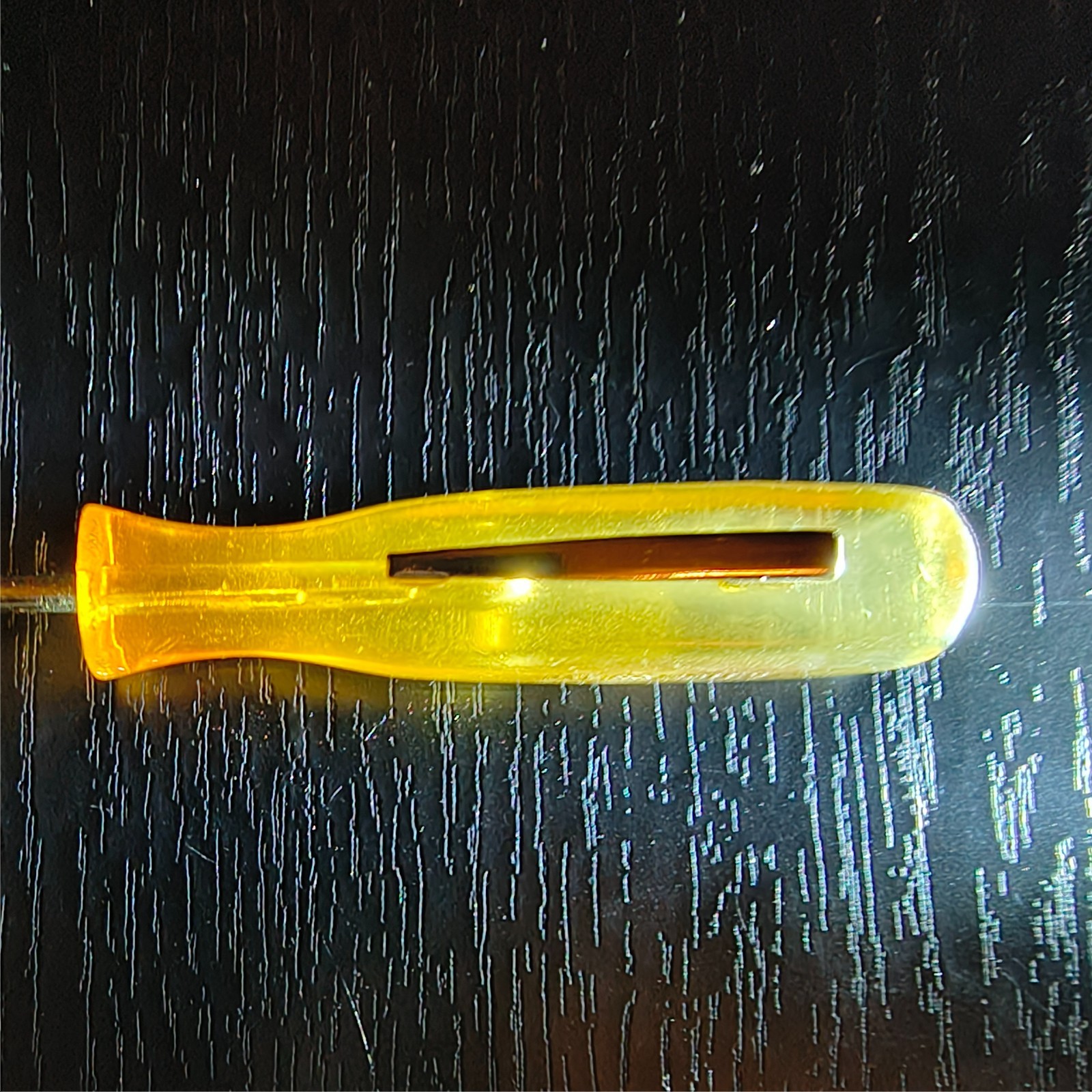 Vintage Snap On Pocket Clip Clear #1 Phillips Tip Screwdriver SSDP204 A7