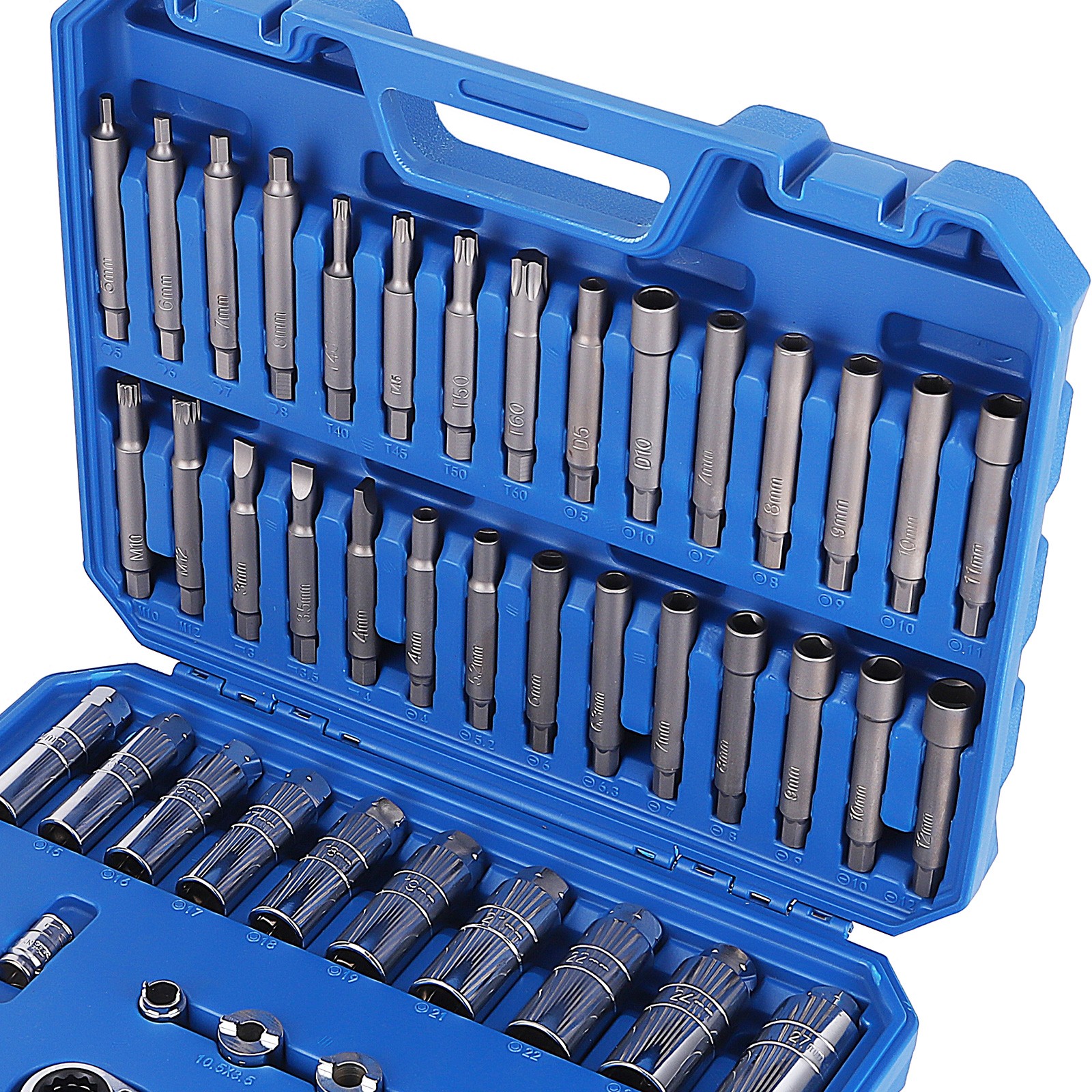 Strut Nut Removal Installation Tool 50-Pieces Socket Wrench Kit For All Vehicles