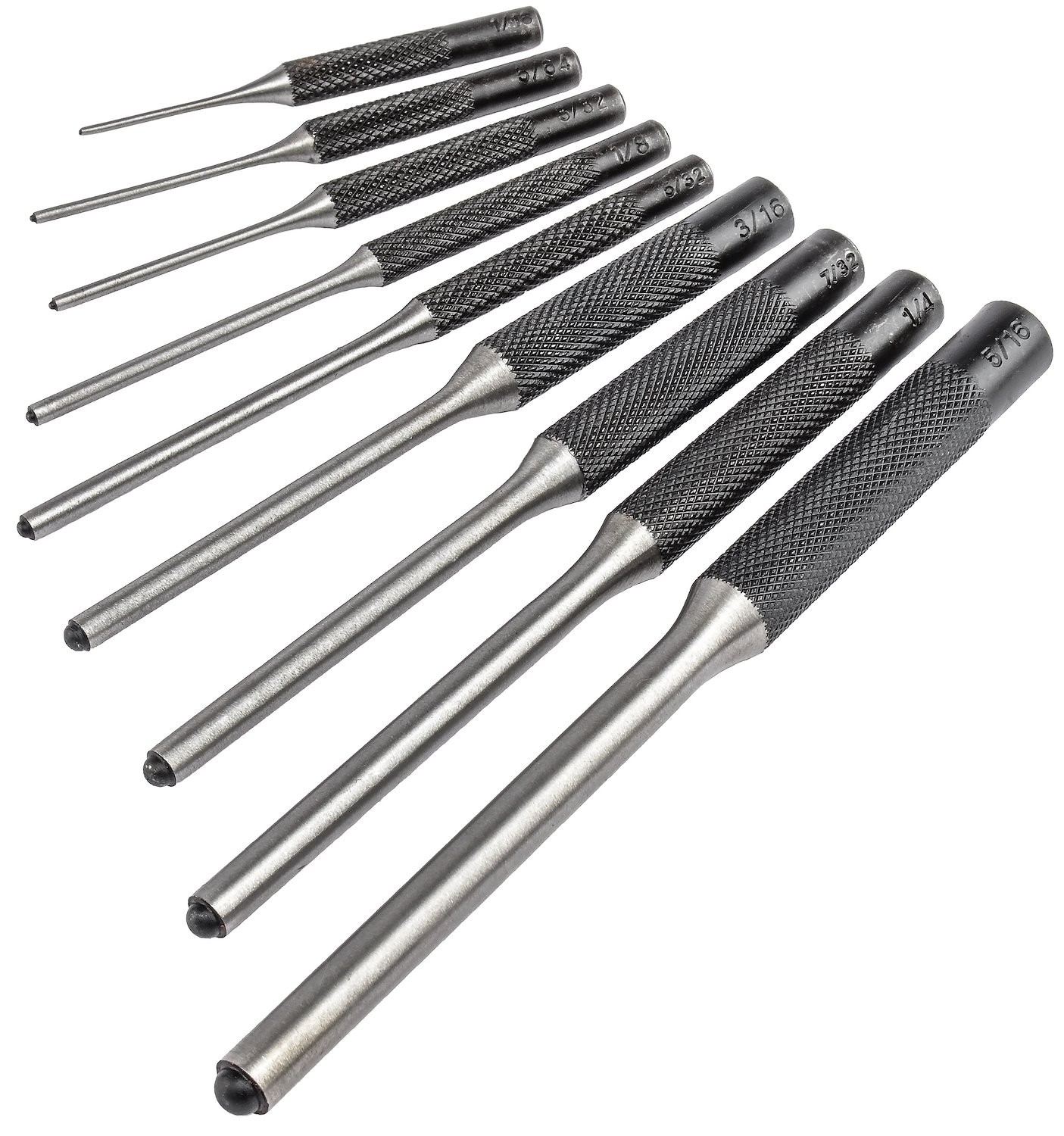 W7559 Roll Pin Punch Set 9 Piece Set