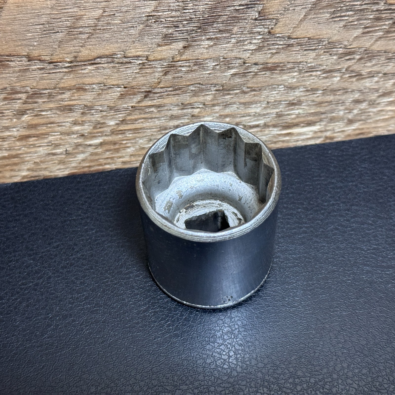 Vintage PENENS CORP (CHALLENGER) 3/8 Drive SAE 12PT 1-1/4 Chrome Socket 1640 USA