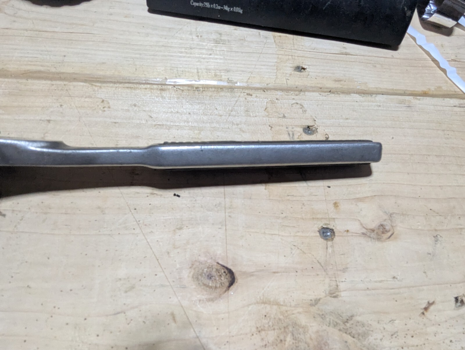 Vintage Craftsman 1/2″ Drive Stainless Steel 43763 Ratchet Socket Wrench Tool
