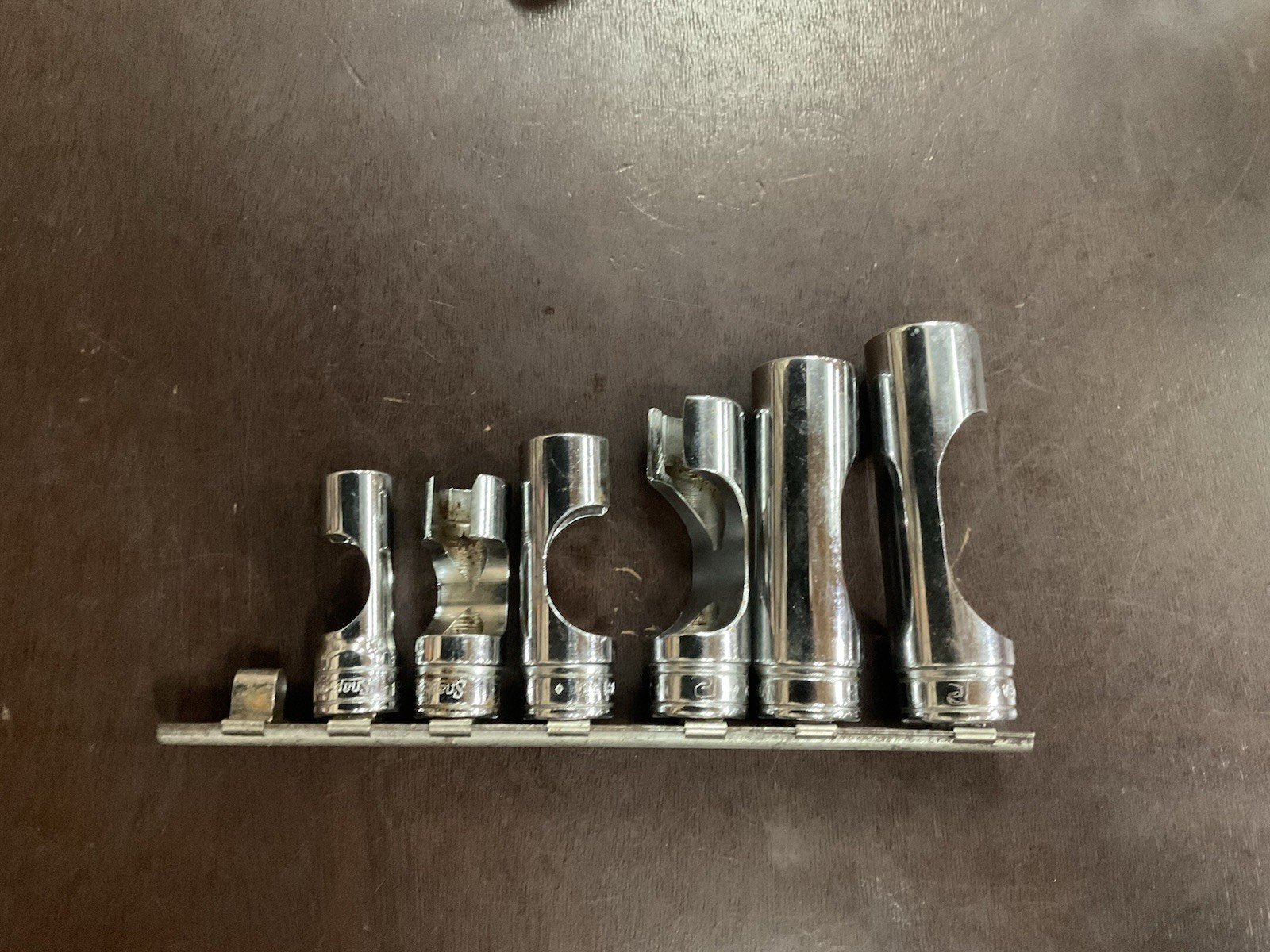 6pc Snap-on 3/8″ Drive 6pt Flare Nut Socket Set (Models In Description)