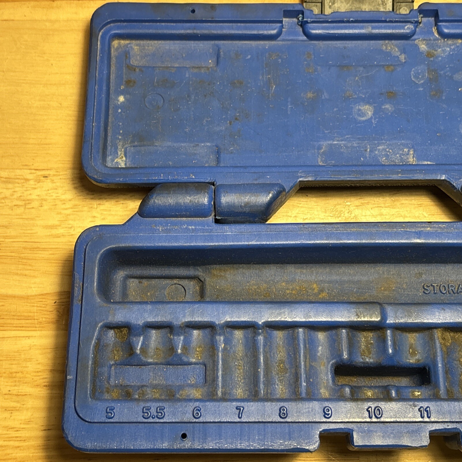 Cornwell bluePOWER Metric Impact Socket Set CASE 1/4″ Drive CBPI1M CASE ONLY