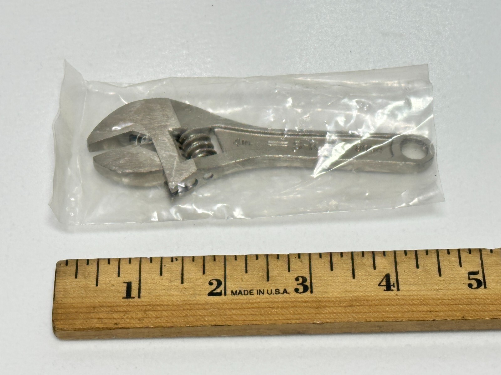 NEW SK Professional Tools USA 8004 Mini 4″ Compact Adjustable Wrench