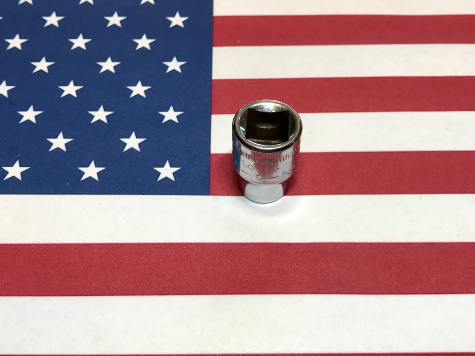 Vintage Craftsman Metric 9mm Socket, -G-, 3/8 Drive, 12 Point, 44301 USA 🇺🇸