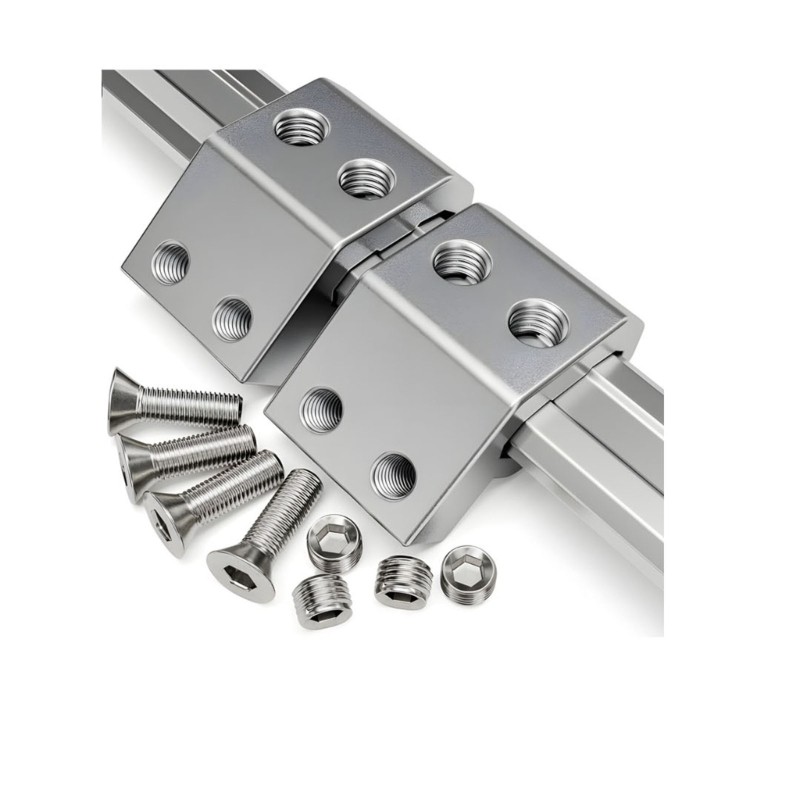 Track Mounting Brackets Support Kit Includes Hardware for Secure Tool Attachment