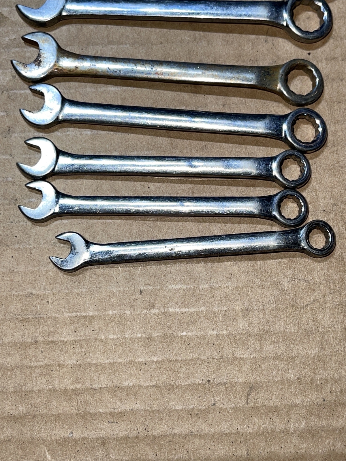 Vintage Sears Craftsman USA 8 Piece Combination Ignition Wrench SAE 13/64 – 7/16