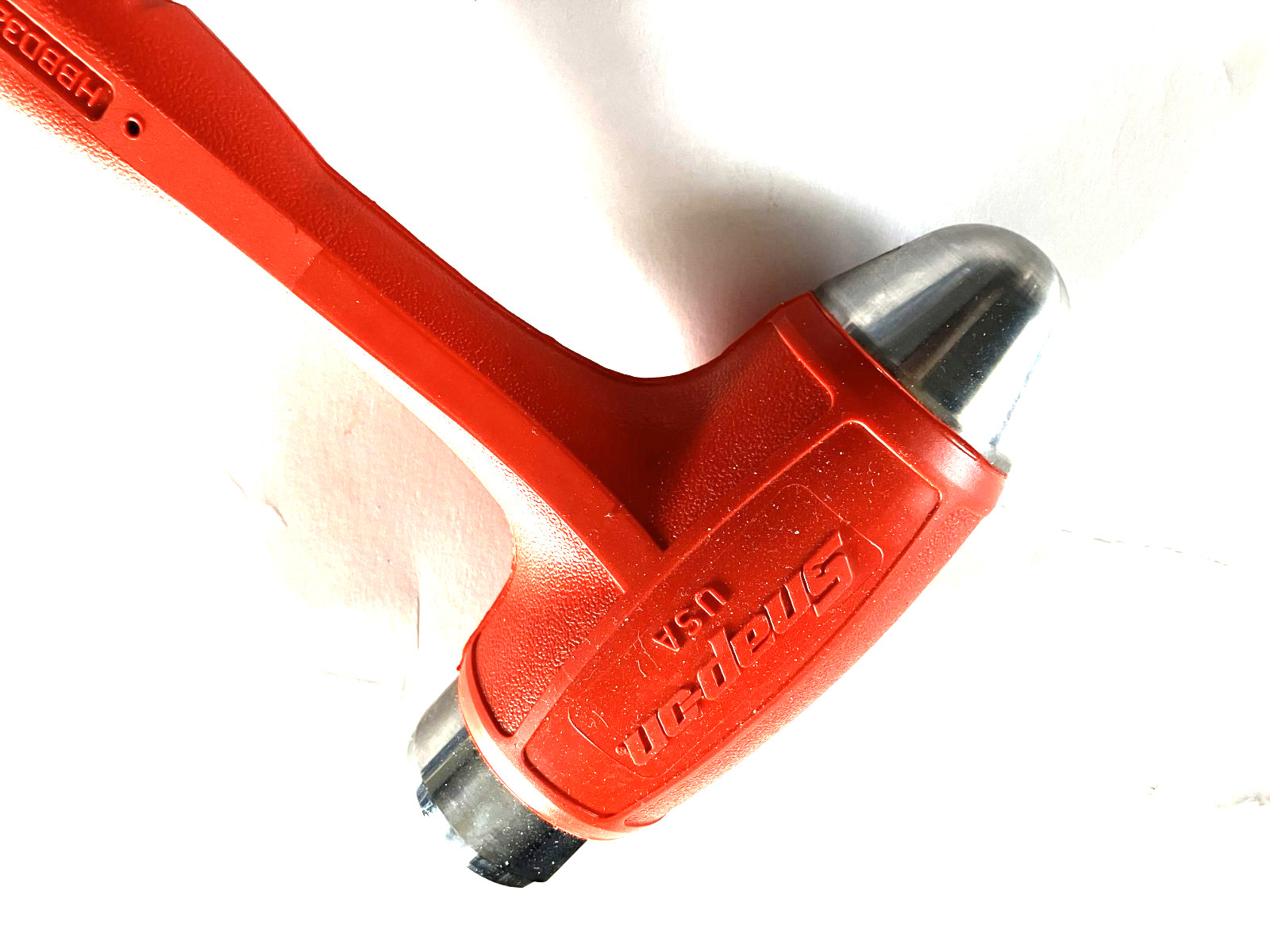 NEW Snap-on™ Ball Peen 32oz Ball Peen RED Soft Grip Dead Blow Hammer HBBD32
