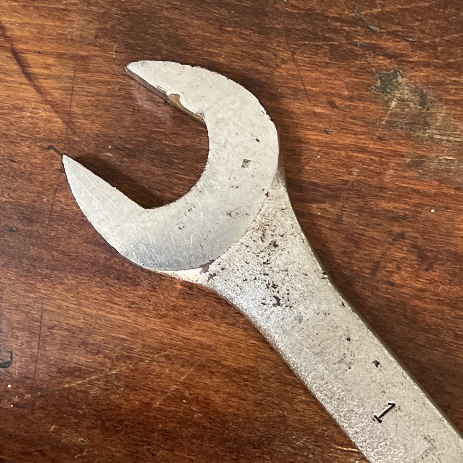 KAL Combination 1” Wrench – 13.5” Long – Very Good Condition – USA