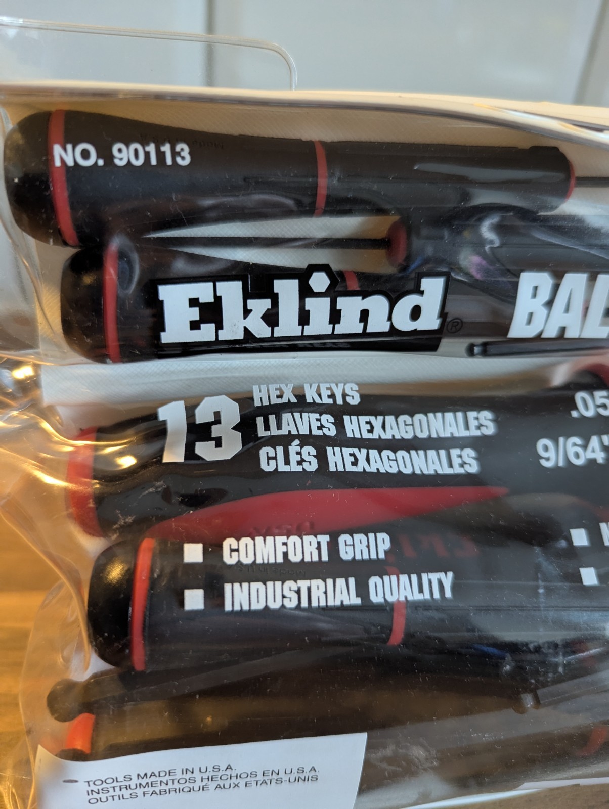Eklind 13-Piece Ball Hex Screwdriver Set Eklind Tool Company 90113