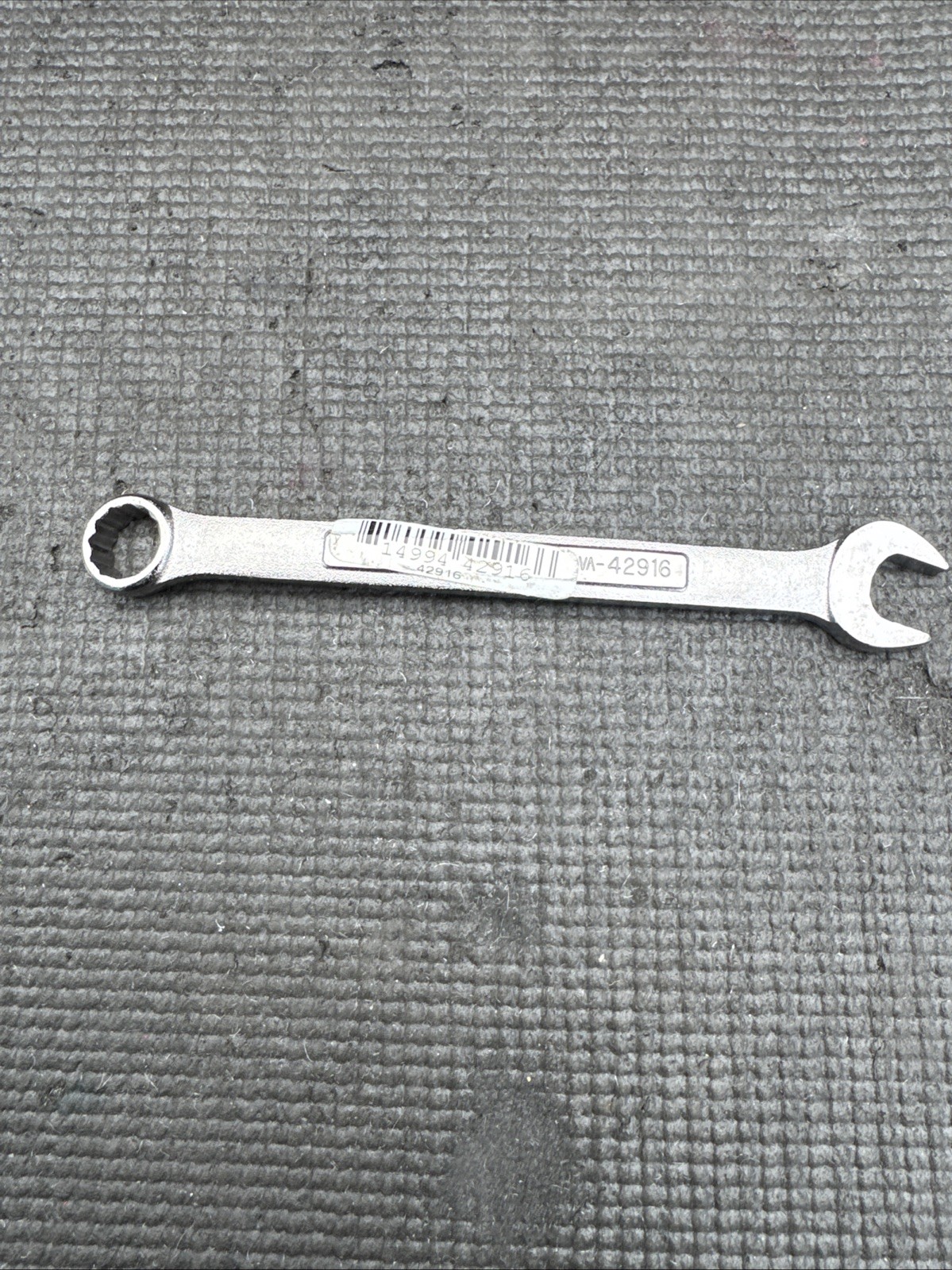 Stickered Sears Craftsman 12MM Combination Wrench Metric VA 42916 USA Nos