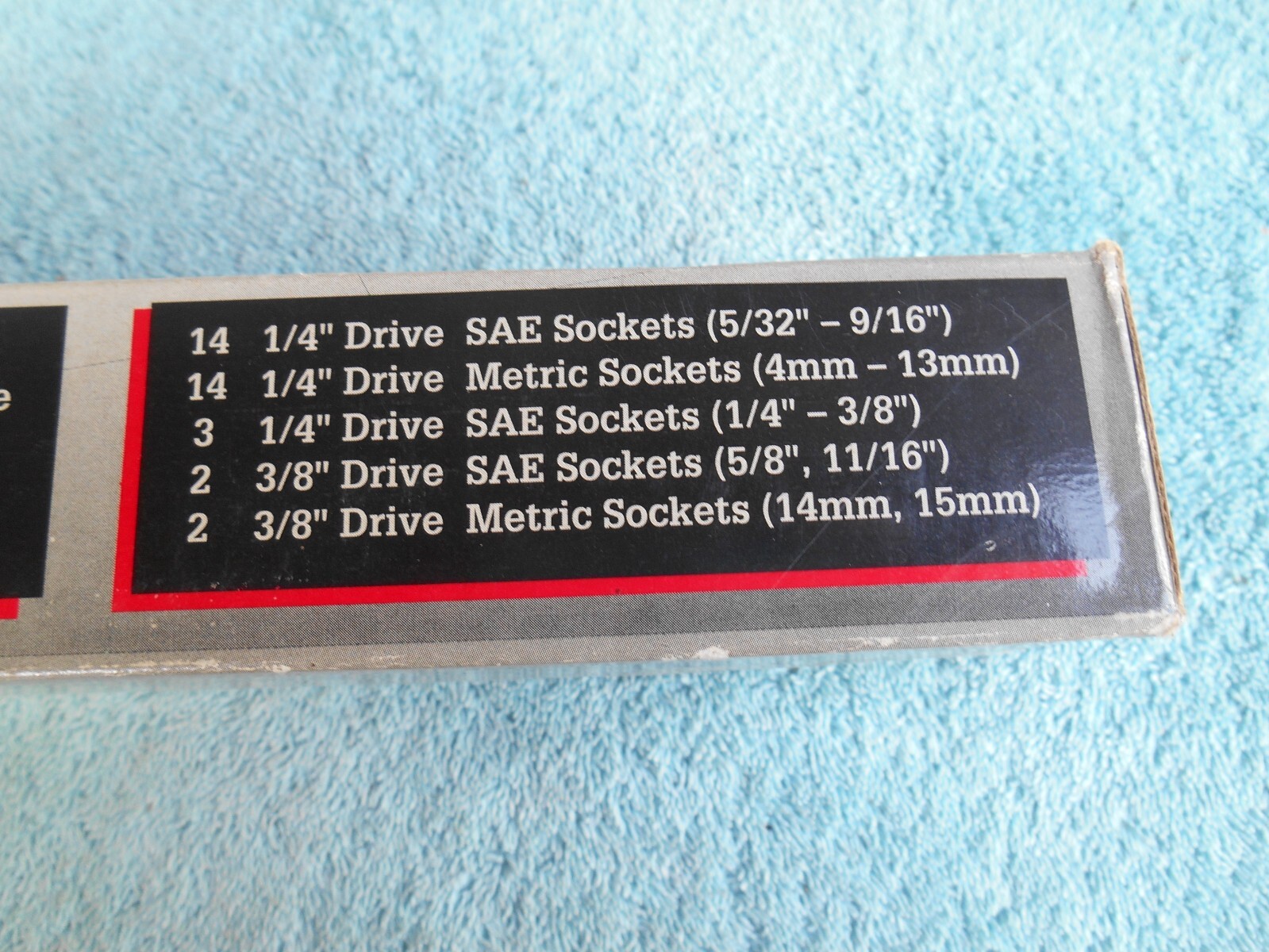 Turnbull Tools 40 piece Tool Set NEW OLD Stock Ratchet Sockets