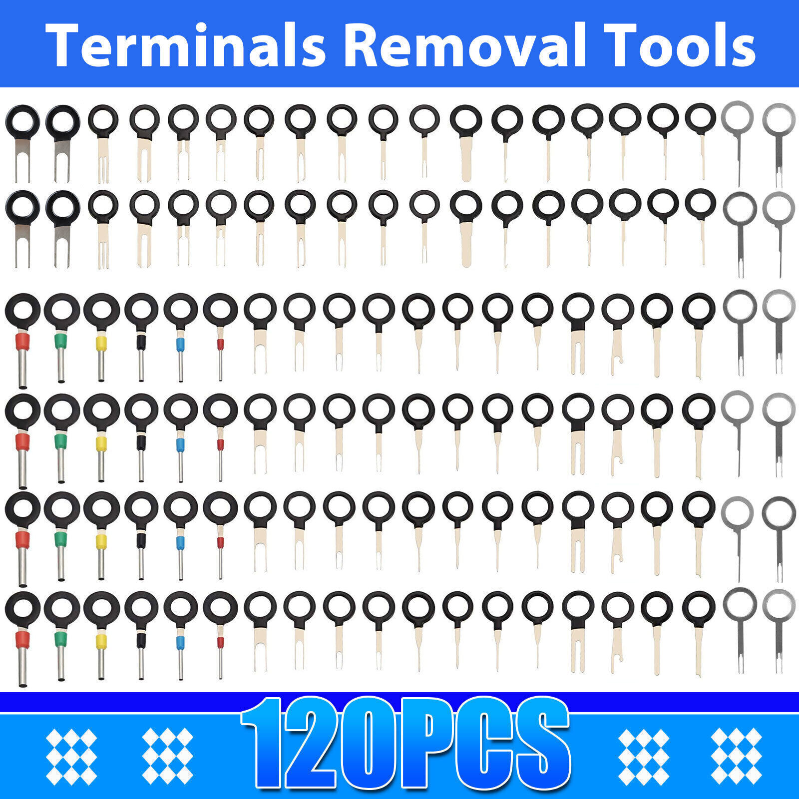 Essential Auto Electrician’s Toolkit: 120 Terminal Disassembly Tools