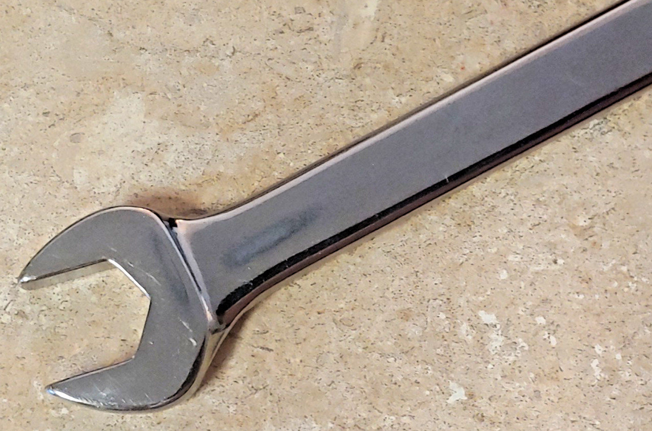 Bonney 13mm Open-end Polished 4-way Angle 15°-60°Wrench (MEA13) Made in USA