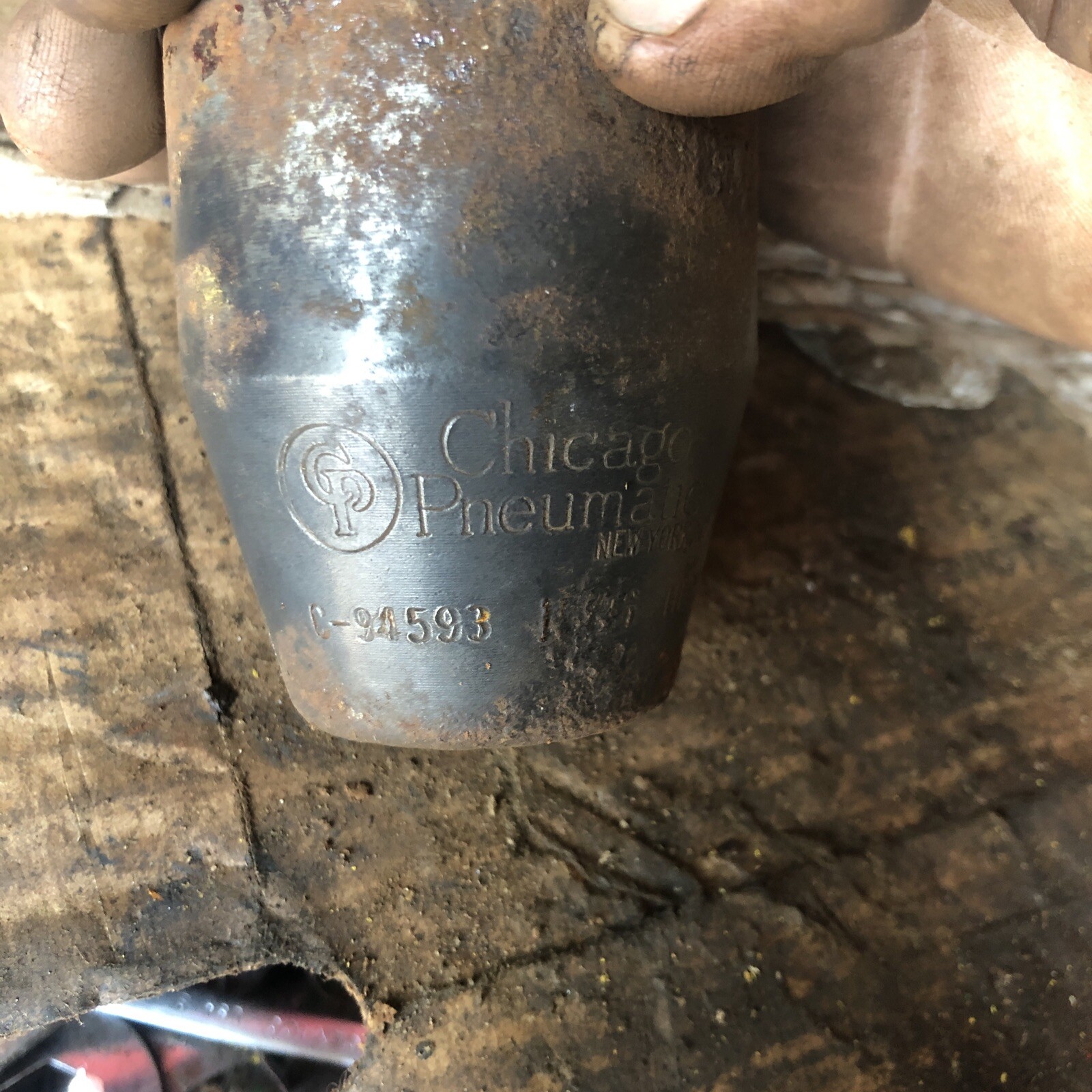 (6 Pcs) HEX SOCKET CHICAGO PNEUMATIC APEX (rough Shape Will Need Attention)